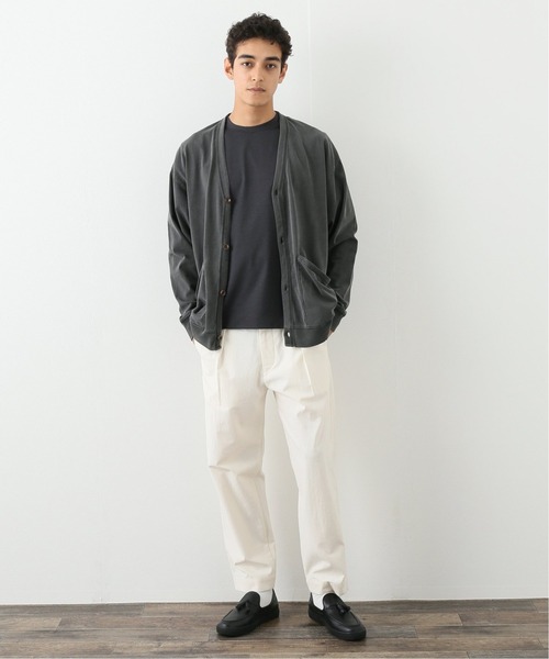 417 EDIFICE（フォーワンセブンエディフィス）の「【perfect tough / パーフェクトタフ】吸水速乾ロング Tee（Tシャツ/カットソー・メンズ・ホワイト/チャコールグレー/ベージュ・SMALL/MEDIUM/LARGE）」の11枚目の写真