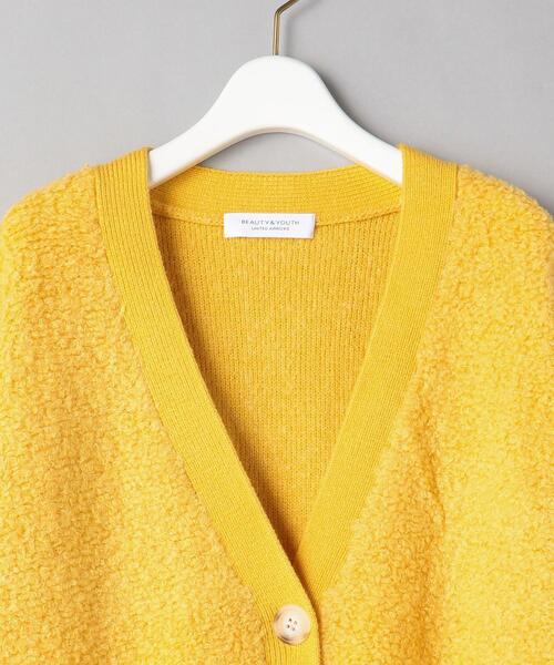 BEAUTY&YOUTH UNITED ARROWS(ビューティーアンドユースユナイテッドアローズ)の「BY ループヤーンビッグ カーディガン(カーディガン/ボレロ・レディース・ケリーグリーン/イエロー/ダークグリーン・FREE)」の17枚目の写真