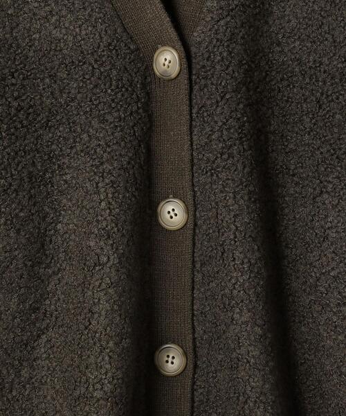 BEAUTY&YOUTH UNITED ARROWS（ビューティーアンドユースユナイテッドアローズ）の「BY ループヤーンビッグ カーディガン（カーディガン/ボレロ・レディース・ダークグリーン/イエロー/ケリー・FREE）」の19枚目の写真