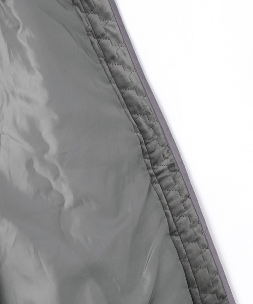 NICOLE white（ニコルホワイト）の「ベロアキルティングコート（その他アウター・レディース・ブラック/ベージュ/グレー・FREE）」の15枚目の写真