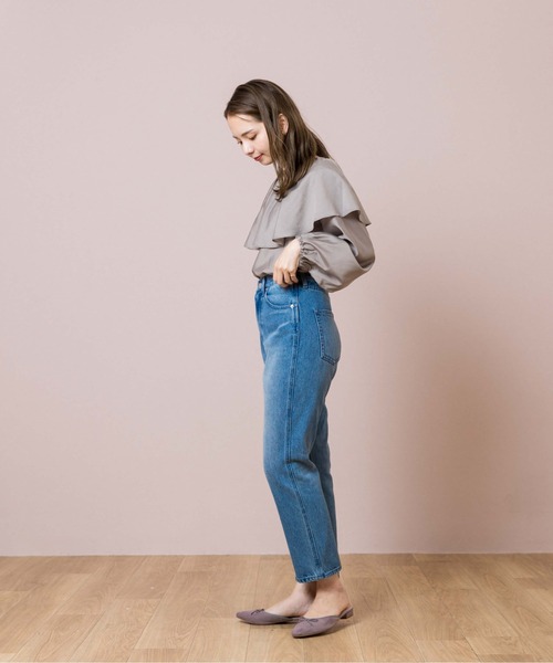 flower（フラワー）の「スウェイングカラーブラウス（シャツ/ブラウス・レディース・ベージュ/アイボリー・FREE）」の17枚目の写真