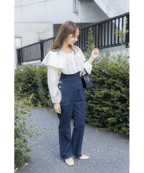 flower（フラワー）の「スウェイングカラーブラウス（シャツ/ブラウス・レディース・ベージュ/アイボリー・FREE）」の22枚目の写真