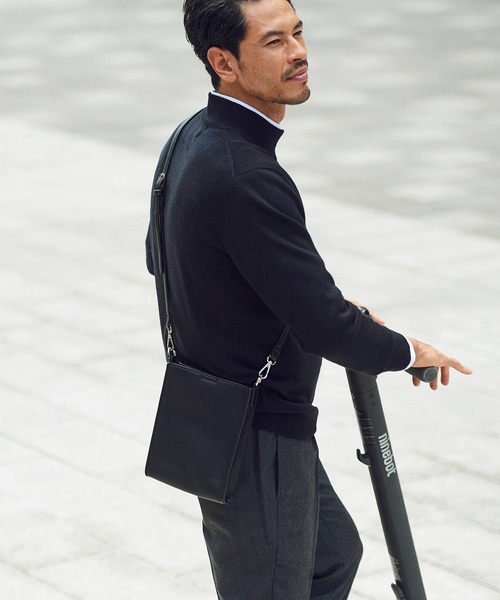 Cricket（クリケット）の「[リラフォート] RELAFORT シュリンク ミニポシェット（ショルダーバッグ・メンズ・ブラック/ブルー/マスタード・FREE）」の11枚目の写真