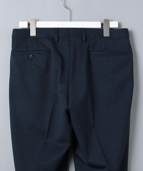 WORK TRIP OUTFITS GREEN LABEL RELAXING(ワークトリップアウトフィッツグリーンレーベル リラクシング)の「WTO TWPUサージ千鳥マジコンスリム スーツパンツ -ウォッシャブル・防シワ・ストレッチ- **(スーツパンツ・メンズ・ネイビー/ダークグレー・S/76/XL/88/XXS/70/XS/72/L/84/M/80)」の13枚目の写真