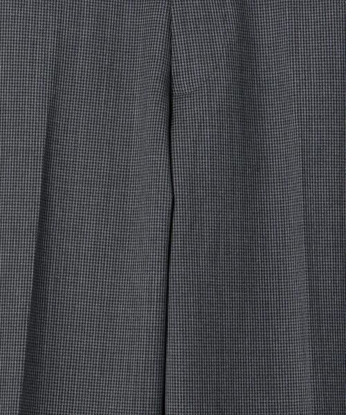 WORK TRIP OUTFITS GREEN LABEL RELAXING(ワークトリップアウトフィッツグリーンレーベル リラクシング)の「WTO TWPUサージ千鳥マジコンスリム スーツパンツ -ウォッシャブル・防シワ・ストレッチ- **(スーツパンツ・メンズ・ネイビー/ダークグレー・S/76/XL/88/XXS/70/XS/72/L/84/M/80)」の19枚目の写真