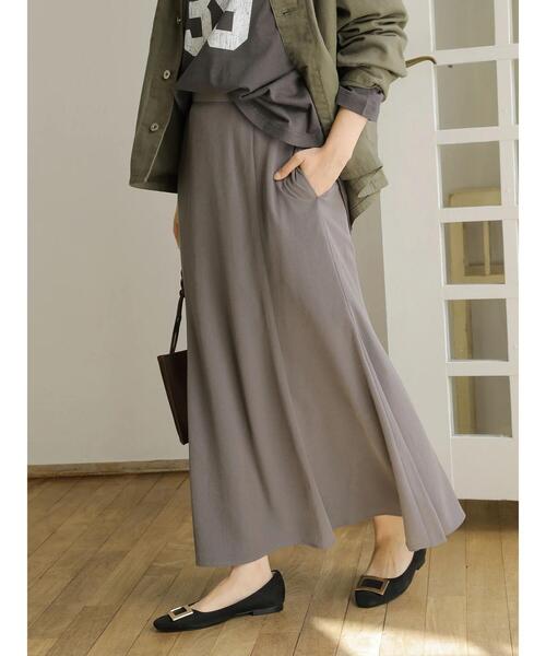 AMERICAN HOLIC（アメリカンホリック）の「マーメードラインフレアスカート2（スカート・レディース・チャコールグレー/その他14・S/M/L）」の5枚目の写真