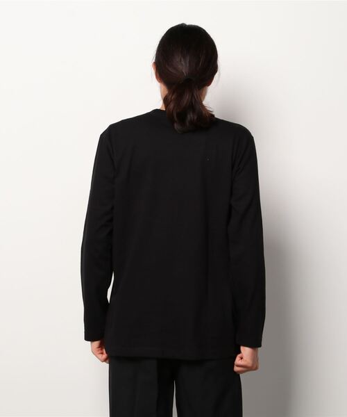 STUD MUFFIN（スタッドマフィン）の「STUD MUFFIN/スタッドマフィン/Betty シークインLS Tシャツ（Tシャツ/カットソー・メンズ・ホワイト/ブラック・2/4/3）」の3枚目の写真