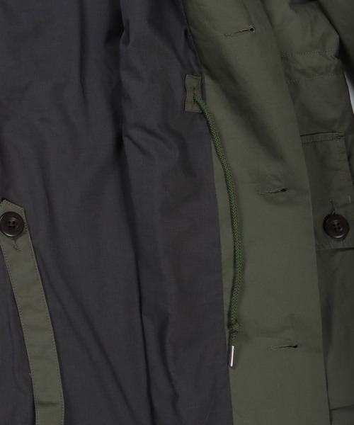 FIDELITY（フィデリティ）の「SNOW PARKER / スノーパーカー・ミリタリージャケット（ミリタリージャケット・メンズ・ブラック/ベージュ/オリーブ・MEDIUM/LARGE）」の18枚目の写真