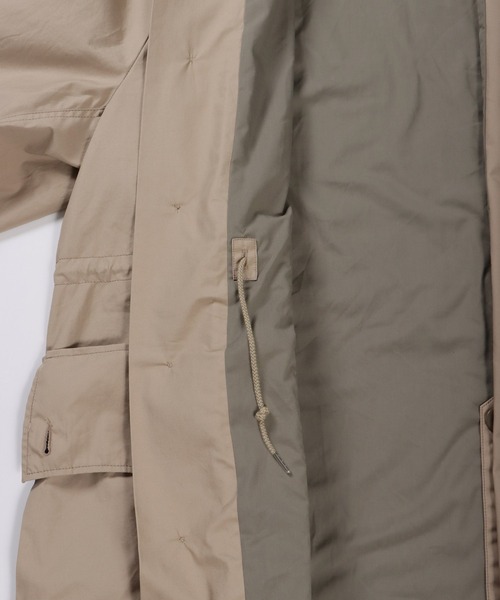 FIDELITY（フィデリティ）の「SNOW PARKER / スノーパーカー・ミリタリージャケット（ミリタリージャケット・メンズ・ブラック/ベージュ/オリーブ・MEDIUM/LARGE）」の17枚目の写真