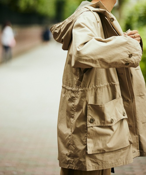 FIDELITY（フィデリティ）の「SNOW PARKER / スノーパーカー・ミリタリージャケット（ミリタリージャケット・メンズ・ブラック/ベージュ/オリーブ・MEDIUM/LARGE）」の5枚目の写真