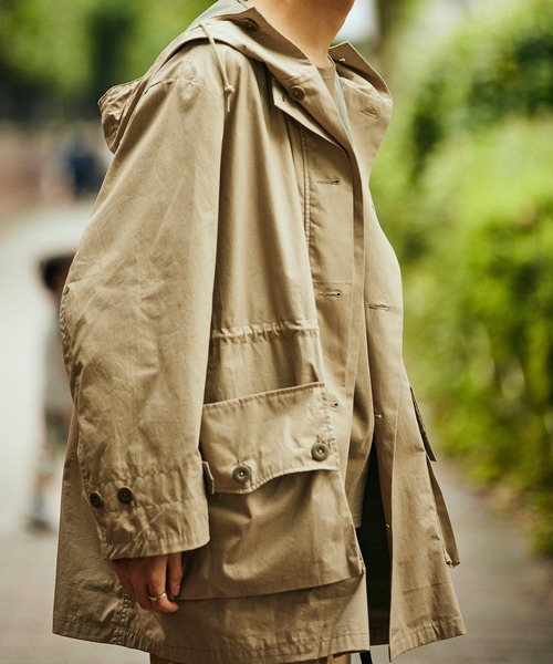 FIDELITY（フィデリティ）の「SNOW PARKER / スノーパーカー・ミリタリージャケット（ミリタリージャケット・メンズ・ブラック/ベージュ/オリーブ・MEDIUM/LARGE）」の4枚目の写真