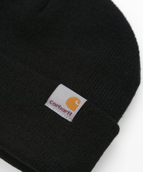 Carhartt WIP（カーハートダブリューアイピー）の「Carhartt WIP/カーハート ダブリューアイピー ビーニー STRATUS HAT LOW I025741（ニットキャップ/ビーニー・メンズ・グリーン/レッド/ネイビー/ブラック/ブラウン/グレー/ダークブラウン/グリーン系その他/オリーブ/ブラウン系1・FREE）」の11枚目の写真