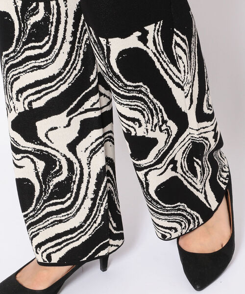 B'2nd（ビーセカンド）の「EACH(イーチ) MABLE PATTERN PANTS（その他パンツ・レディース・ブラック・FREE）」の7枚目の写真