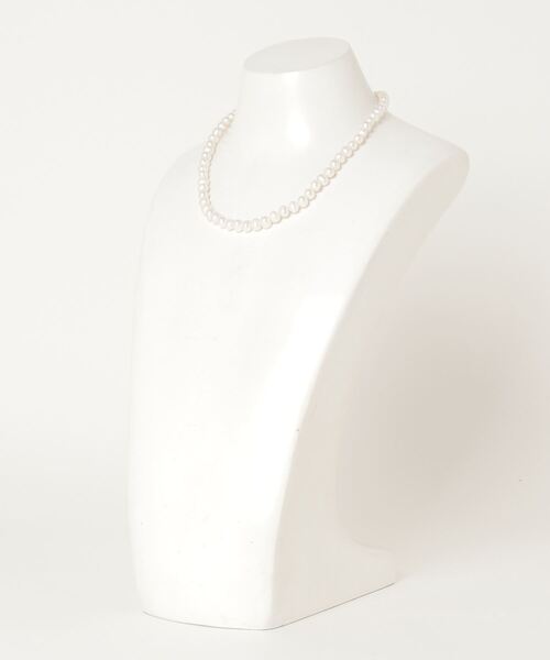 MIDWEST（ミッドウエスト）の「603 PEARL CHOKER（ネックレス・メンズ・ホワイト・FREE）」の2枚目の写真