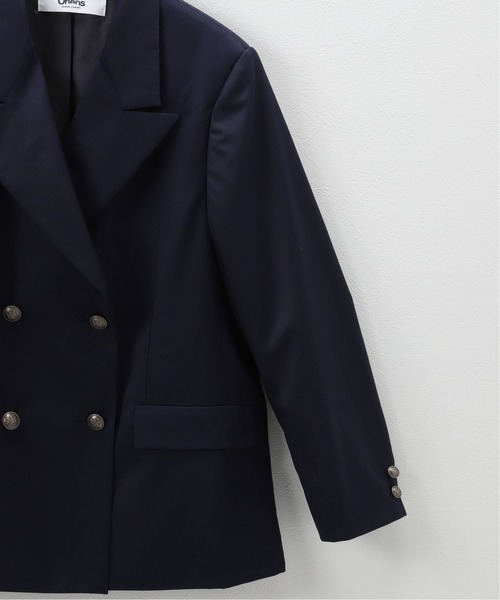 Oriens JOURNAL STANDARD(オリエンス ジャーナルスタンダード)の「オーバーサイズダブルブレストブレザー(テーラードジャケット・レディース・ネイビー・FREE)」の6枚目の写真
