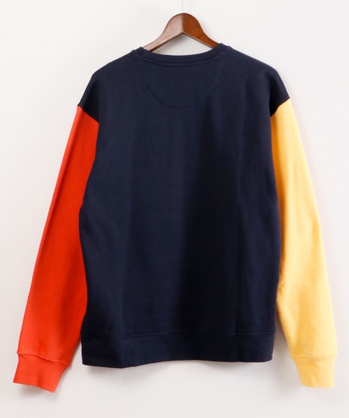 staple（ステイプル）の「【STAPLE】 トリコロールロゴ クルースウェットトレーナー（スウェット・メンズ・パープル/ネイビー/ブラック・L/XL/M）」の7枚目の写真