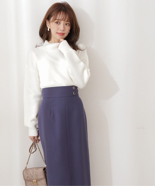 PROPORTION BODY DRESSING（プロポーションボディドレッシング）の「ドロップスリーブタートルラメニット / 1212170104（ニット/セーター・レディース・ピンク/ライトグリーン/ホワイト系その他・FREE）」の2枚目の写真