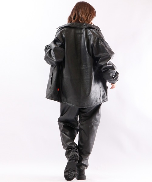 INDIAN MOTOCYCLE(インディアンモトサイクル)の「【INDIAN MOTOCYCLE】シープスキン ガレージパンツ(その他パンツ・メンズ・ブラック・M/L/XL)」の13枚目の写真