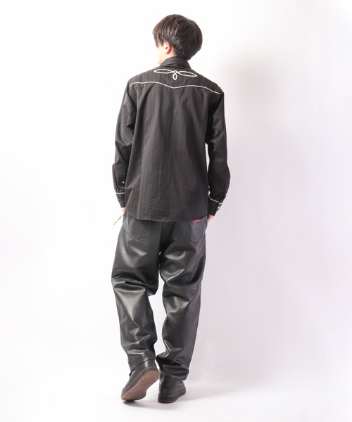 INDIAN MOTOCYCLE(インディアンモトサイクル)の「【INDIAN MOTOCYCLE】シープスキン ガレージパンツ(その他パンツ・メンズ・ブラック・M/L/XL)」の20枚目の写真