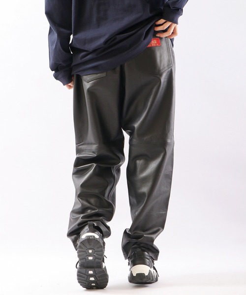 INDIAN MOTOCYCLE(インディアンモトサイクル)の「【INDIAN MOTOCYCLE】シープスキン ガレージパンツ(その他パンツ・メンズ・ブラック・M/L/XL)」の14枚目の写真