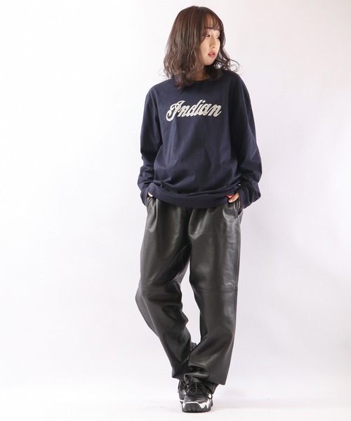 INDIAN MOTOCYCLE(インディアンモトサイクル)の「【INDIAN MOTOCYCLE】シープスキン ガレージパンツ(その他パンツ・メンズ・ブラック・M/L/XL)」の17枚目の写真