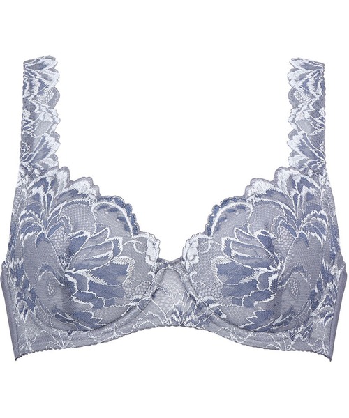 Wing Lesiage（ウイングレシアージュ）の「ブラジャー　「ChouChou de Lesi」　「3000シリーズ」（ブラジャー・レディース・チャコールグレー/ブラウン/スモークピンク/パープル/クリーム/エメラルド/バイオレット/オレンジ/グレー/ピンク系その他/ブラック・D70/D75/E70/E75/F70/F75/E80/D80/F80/E85/F85/D65/E65/F65/D85）」の19枚目の写真