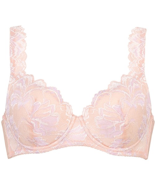 Wing Lesiage（ウイングレシアージュ）の「ブラジャー　「ChouChou de Lesi」　「3000シリーズ」（ブラジャー・レディース・チャコールグレー/ブラウン/スモークピンク/パープル/クリーム/エメラルド/バイオレット/オレンジ/グレー/ピンク系その他/ブラック・D70/D75/E70/E75/F70/F75/E80/D80/F80/E85/F85/D65/E65/F65/D85）」の17枚目の写真