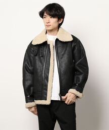 【ALPHA INDUSTRIES/アルファインダストリーズ】フェイクムートンボアジャケット B-3ジャケット TA1548