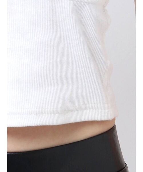 GYDA（ジェイダ）の「フロントレースアップビスチェ（キャミソール・レディース・ブラック/オフホワイト・FREE）」の21枚目の写真