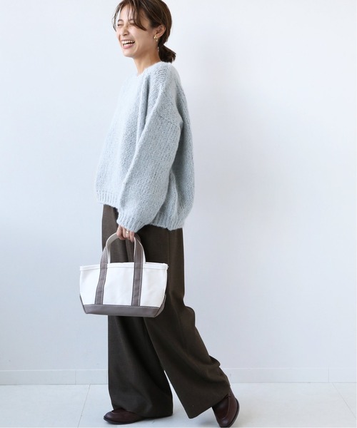 TRICOTS JEAN MARC（トリコットジーンマルク）の「●【TRICOTS JEANMARC/トリコ・ジャンマルク】 ニットプルオーバー◆（ニット/セーター・レディース・グレー/グリーン/ブルー/ブラウン・FREE）」の14枚目の写真