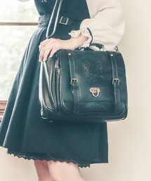 axes femme | 型押しサッチェル(トートバッグ)