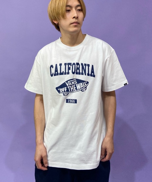 【VANS】半袖 ロゴ Tシャツ ラベンダー / 送料無料 楽天市場】バンズ 半袖Tシャツ 1966 VANS M EST 1966 S/S Tee