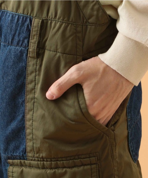 AVIREX（アヴィレックス）の「【TYPE BLUE】 カスタム オーバーオール / CUSTOM OVERALL /アヴィレックス / AVIREX（サロペット/オーバーオール・メンズ・ブラック/オリーブ・MEDIUM/LARGE/X-LARGE/XX-LARGE）」の7枚目の写真