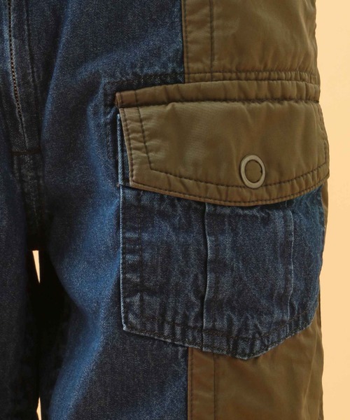 AVIREX（アヴィレックス）の「【TYPE BLUE】 カスタム オーバーオール / CUSTOM OVERALL /アヴィレックス / AVIREX（サロペット/オーバーオール・メンズ・ブラック/オリーブ・MEDIUM/LARGE/X-LARGE/XX-LARGE）」の10枚目の写真