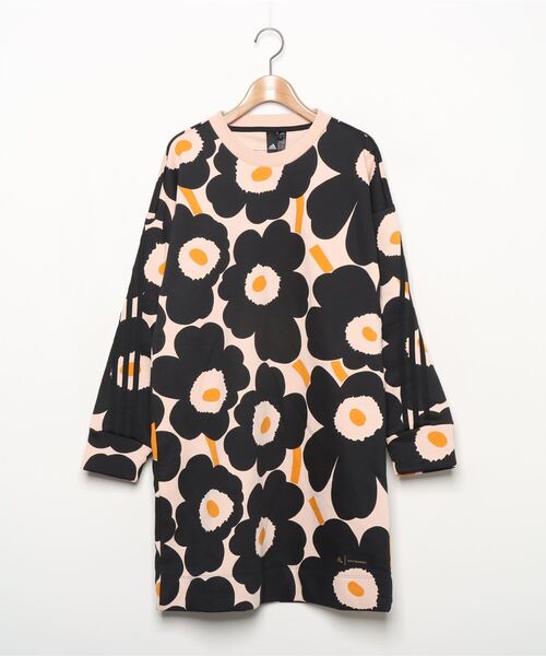 ブランド古着 花柄長袖ワンピース Marimekkoコラボ ワンピース Adidas アディダス のファッション通販 Zozoused
