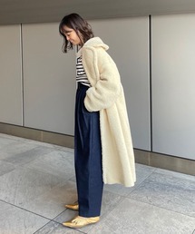 ETRE TOKYO | カラーボアコート(その他アウター)