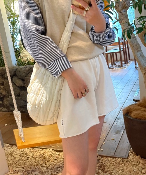 apres jour clair】 【セットアップ可能】スウェットショートパンツ