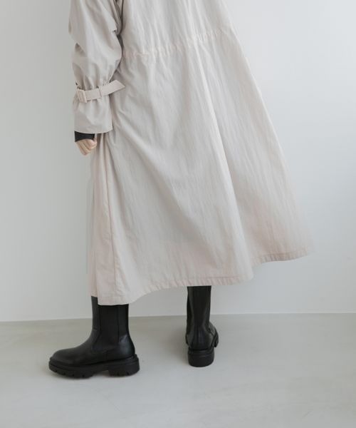 LOWRYS FARM（ローリーズファーム）の「ドロストユルトレンチコート　254607（トレンチコート・レディース・アイボリー/グリーン/ブルー/チャコールグレー・FREE）」の9枚目の写真