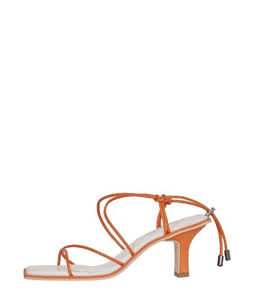 Ameri（アメリ）の「TUBE STRAP COLOR SANDAL（サンダル・レディース・ブラウン/オレンジ/アイボリー・SMALL/MEDIUM/LARGE）」の11枚目の写真