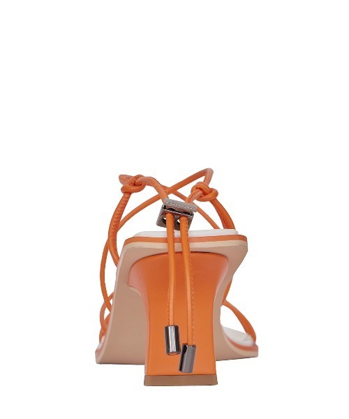 Ameri（アメリ）の「TUBE STRAP COLOR SANDAL（サンダル・レディース・ブラウン/オレンジ/アイボリー・SMALL/MEDIUM/LARGE）」の12枚目の写真