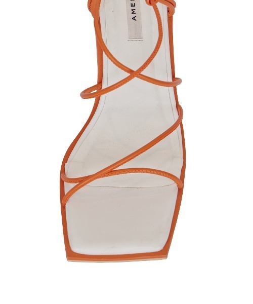Ameri（アメリ）の「TUBE STRAP COLOR SANDAL（サンダル・レディース・ブラウン/オレンジ/アイボリー・SMALL/MEDIUM/LARGE）」の14枚目の写真