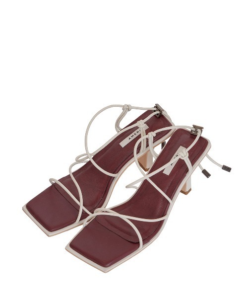 Ameri（アメリ）の「TUBE STRAP COLOR SANDAL（サンダル・レディース・ブラウン/オレンジ/アイボリー・SMALL/MEDIUM/LARGE）」の15枚目の写真