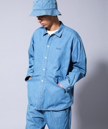 【WILDTHINGS / ワイルドシングス】 SHELTECH DENIM  DENALI SHIRT　シェルテックデニムデナリシャツ