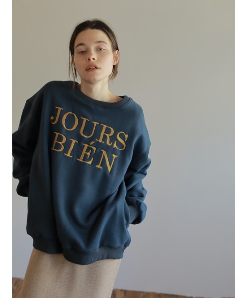 AMAIL（アマイル）の「Genderless jours trainer（スウェット・レディース・ベージュ/グレー・FREE）」の15枚目の写真