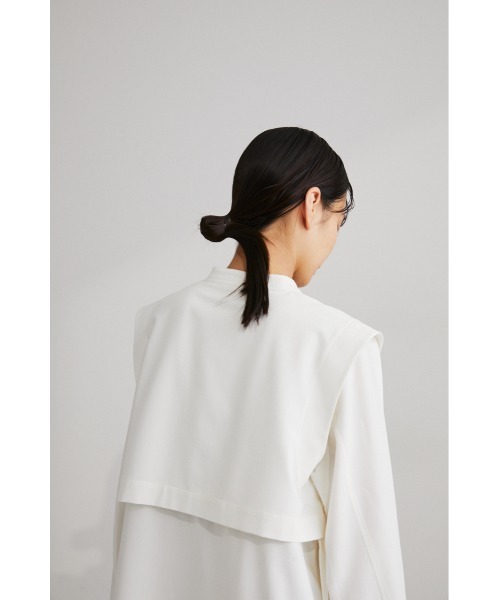 STYLEMIXER(スタイルミキサー)の「レイヤードシャツワンピース(シャツワンピース・レディース・ホワイト/ライトブラウン/サックスブルー・SMALL/MEDIUM)」の11枚目の写真