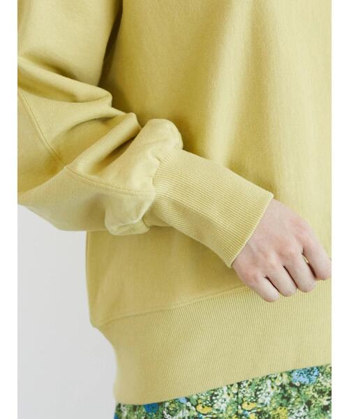 Green　Parks（グリーンパークス）の「ラグランショート丈裏毛プルオーバー＊（スウェット・レディース・ライトグレー/パープル/アイボリー/ミント・FREE）」の13枚目の写真