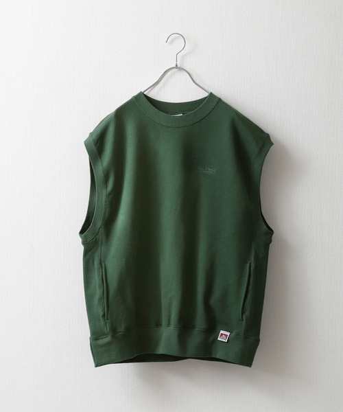 BEN DAVIS（ベンデイビス）の「【BEN DAVIS】SWEAT VEST/スウェットベスト（ベスト・メンズ・オートミール/グリーン/ブルー/ネイビー/イエロー/チャコール・LARGE/X-LARGE/MEDIUM）」の17枚目の写真