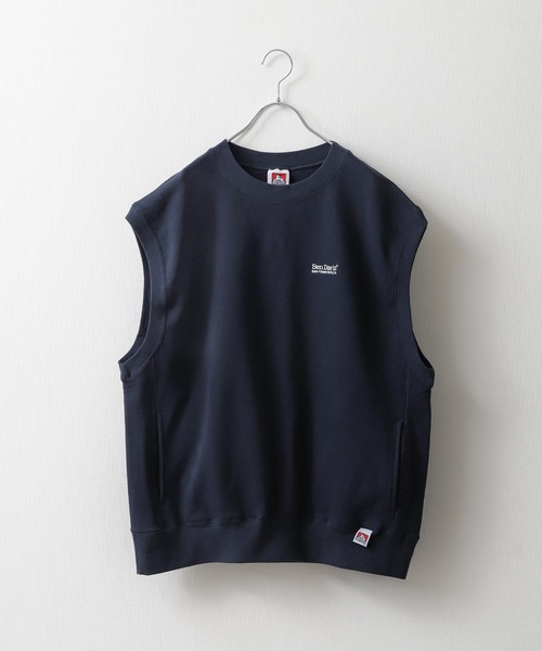 BEN DAVIS（ベンデイビス）の「【BEN DAVIS】SWEAT VEST/スウェットベスト（ベスト・メンズ・オートミール/グリーン/ブルー/ネイビー/イエロー/チャコール・LARGE/X-LARGE/MEDIUM）」の18枚目の写真