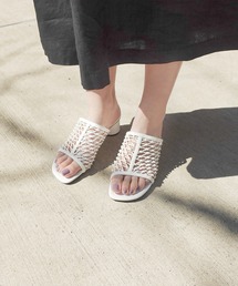 Daniella&GEMMA（ダニエラアンドジェマ）の「Gina × Daniella & GEMMA コラボ メッシュサンダル（サンダル）」