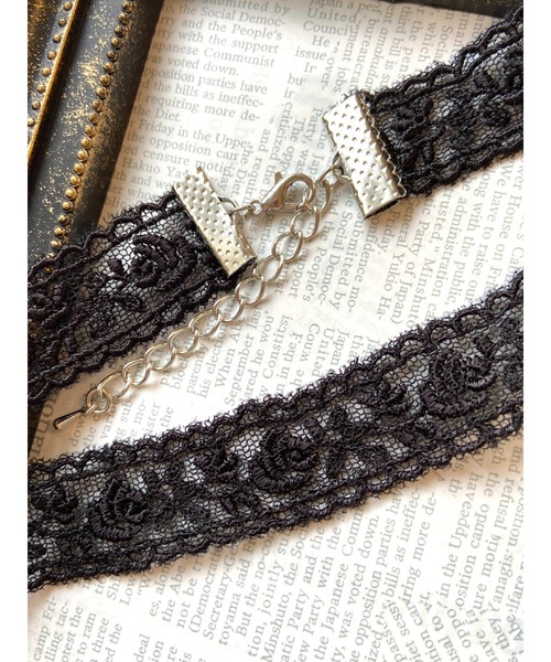 tone（トーン）の「【MUURABBTI】薔薇のレースチョーカー(MA)（チョーカー・レディース・その他/シルバー/ゴールド・FREE）」の11枚目の写真